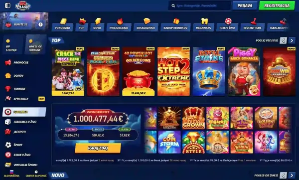 BigClash Casino screenshot 1